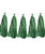 Tissue Paper Tassel Garlands DIY Kit (5 Tassels) - All Hunter Green