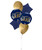[Graduation] Congratulations Grad Tassel Satin Blue Navy Star Balloons Bouquet