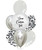 [Personalised Bouquet] Personalised Divine Balloons Bouquet - Satin Luxe White 
