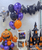 [Frightfully Fun Halloween] Spooky Reflex Balloons Stand - Smiley Pumpkin Trio 