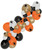 [Frightfully Fun Halloween] Spooktacular Organic Balloons Garland - Creepy Crawlers

Color Combi: Fashion Black, White, Orange & Reflex Gold