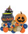 [Spooky Halloween] Halloween Themed Balloons Centerpiece - Spider Cauldron & Funny Pumpkin Orange