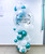 Personalised Standing Organic Balloon Garland 2m (Create your own Fashion & Chrome Colors!)