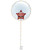 [Merry Christmas 2023] 24" Christmas Edition Confession Balloon with LED Warm Light  - Santa Christmas Star