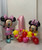 [Mickey & Minnie] Happy Birthday Number Balloons Centerpiece - Mickey & Minnie Clubhouse (Choose your favorite Mickey/Minnie and Colors!)