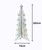 Upright Standing Foil Balloon (XL) - Glittering Christmas Tree 72inch (Holographic Silver) Upright Standing Foil Balloon (XL) - Glittering Christmas Tree 72inch (Holographic Silver)