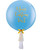 36" Personalised Chalk Matte Giant Perfectly Round Latex Balloon - Monte Carolo