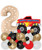 [Transportation] Happy Birthday Number Balloons Centerpiece - Transportation Themed (Choose your favorite Transportation and Reflex Colors!)

Colors:  Fashion White, Fashion Black, Fashion Red & Reflex Gold