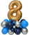 [Birthday] Create your own Birthday Bash Fashion Reflex Balloons Centerpiece (1 Digit) - Gold

Color Combi: Reflex Silver, Fashion Blue, Fashion Navy Blue