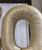 40" Giant Number Foil Balloon (Satin Cream) - Number '0'