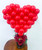 [Happy Valentine's Day] 3D Heart Balloon Rose Bouquet box - Eternal Love (Red)