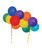 [Birthday] Cocomelon Balloons Package - Rainbow Organic Balloon Garland Cake Topper - Fashion Vibrant Rainbow