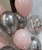 (Create Your Own Helium Balloon Cluster) 12'' Round Confetti (1cm) Balloon Cluster - Fashion & Reflex Color