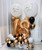 [Birthday] Create your own Birthday Bash Fashion Reflex Balloons Centerpiece (Double Digit) - Gold