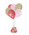 (Create Your Own Table Balloon Stand) 12" Fashion Latex Round Confetti Table Balloon Stand (105cm tall)

Colors: Fashion White Sand, Fashion Rosewood and Metallic Baby Pink Round Confetti