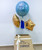 [Personalised Balloon Surprise Box] 16"/41cm Personalised Orbz Sphere Shaped Balloon