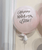 [Baby] Baby Girl 100 Days (Personalised Text) Balloons Package - Hippie Bunny