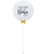 [Party] Dreamy Cloud (Personalised Text) Balloons Package - 24" Personalised Jewel Balloon - Fashion White