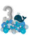 [Sea Creature] Under the Sea Balloons Package - Happy Birthday Number Balloons Centerpiece - Sea Ocean Creature