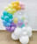 [Celebrating Teachers] Personalised Rainbow Macaron Crystal Globe Balloons Centerpiece