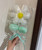 (Pick Your Own Color) Flower Balloon Hand Bouquet (Single Stalk)