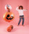 [Spooky Halloween] Funny Pumpkin Foil Balloon (22inch) 