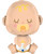 [Baby] Little Precious Newborn Baby Shape Foil Balloon (23inch)