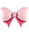 Fiocco Rosa Foil Balloon (35inch) - Pink Ribbon Bow