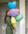 18" Foil Balloons - Macaron Matte Blue