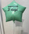 18" Personalised Star Foil Balloon - Macaron Matte Green