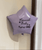 18" Personalised Star Foil Balloon - Macaron Matte Lilac