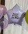 18" Personalised Star Foil Balloon - Macaron Matte Lilac