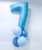 40" Giant Number (Pastel Blue) Balloons Cluster - Celebrate in Numerals (Number 0-9)
