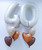 40" Giant Number (Satin Cream) Balloons Cluster - I Love My Age (Number 0-9)