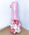 [Birthday] Create your own Birthday Bash Fashion Balloon Stand (1 Digit) - Pastel Pink
