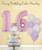 [Birthday] Fancy Birthday Cake Standup Balloons Package
