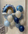 [Baby] Boho Blue Rainbow Latex Balloons Bouquet