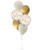 Mrs Confetti Chrome Gold Balloons Bouquet