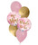[Hens Party] Bride to Be Miss to Mrs Chrome Gold Balloons Bouquet