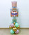 [Merry Christmas 2023] Pastel Nutcracker Chrome Balloons Stand
