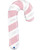 [Merry Christmas 2023] Christmas Balloons Package - The North Pole - Pink Candy Cane Foil Balloon (35inch)