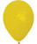 12" Standard Fashion Color Round Latex Balloon - Yellow