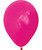 12" Standard Fashion Color Round Latex Balloon - Fuchsia