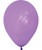 12" Standard Fashion Color Round Latex Balloon - Lilac