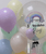 12" Standard Fashion Color Round Latex Balloon - Pastel Matte Blue