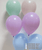 12" Standard Fashion Color Round Latex Balloon - Pastel Matte Blue
