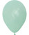 12" Standard Fashion Color Round Latex Balloon - Pastel Matte Green