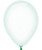 12" Standard Crystal Pastel Round Latex Balloon - Green