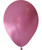 11" Chrome Round Latex Balloon - Mauve