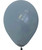 12" Chalk Matte Color Round Latex Balloon - Granite Rock
